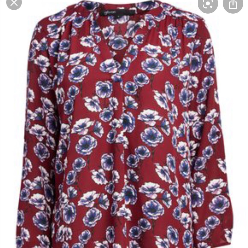 Beautiful floral blouse by Gibson